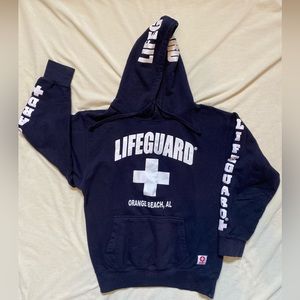 Hoodie, navy, Lifeguard-brand, comfortable material